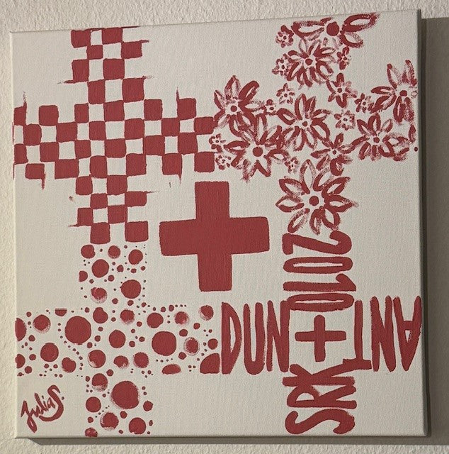 secondhand,Rar Bild von Julia Saner, zu ehren von Henry Dunant