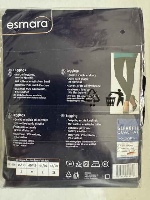 secondhand,Women Leggins, schwarz, Größe S