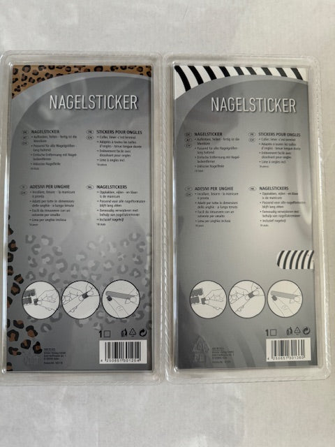 secondhand,Women Nagelsticker