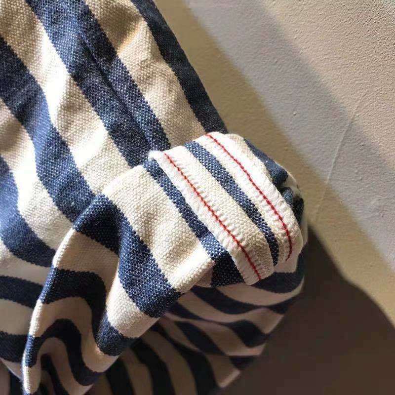 Men's Trendy Shorts Navy Blue And White