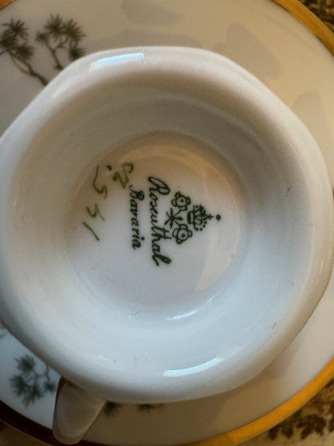 secondhand,Rar Espressotassen, Rosenthal Bavaria