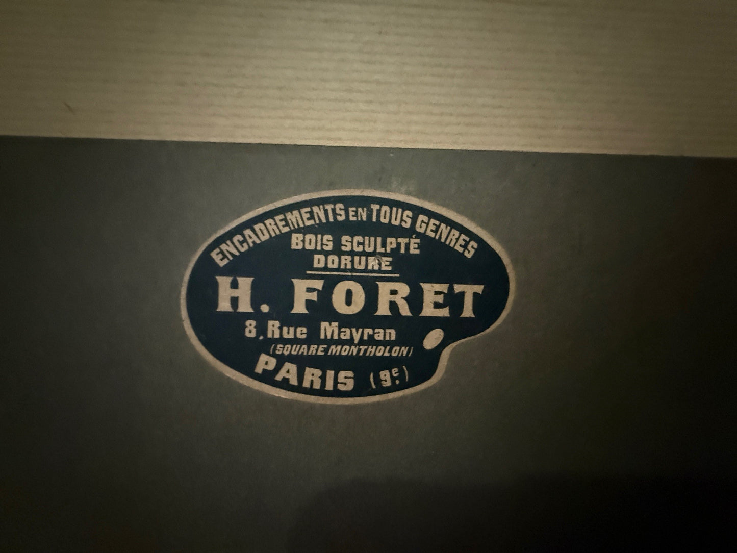 Aquarell auf Papier "Segelschiff im Wellengang"