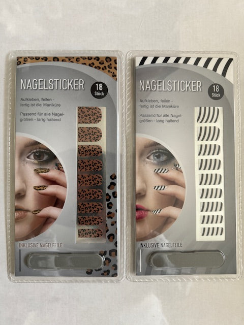 secondhand,Women Nagelsticker