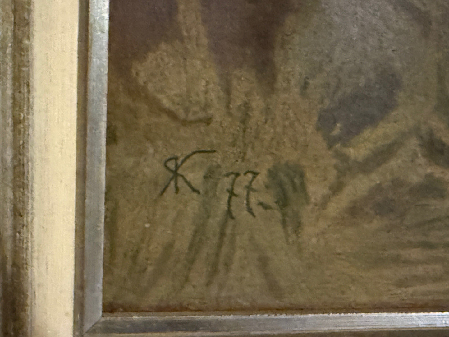 Rudolf Koller Schimmelgespann, tirage rare de JE Wolfensberger