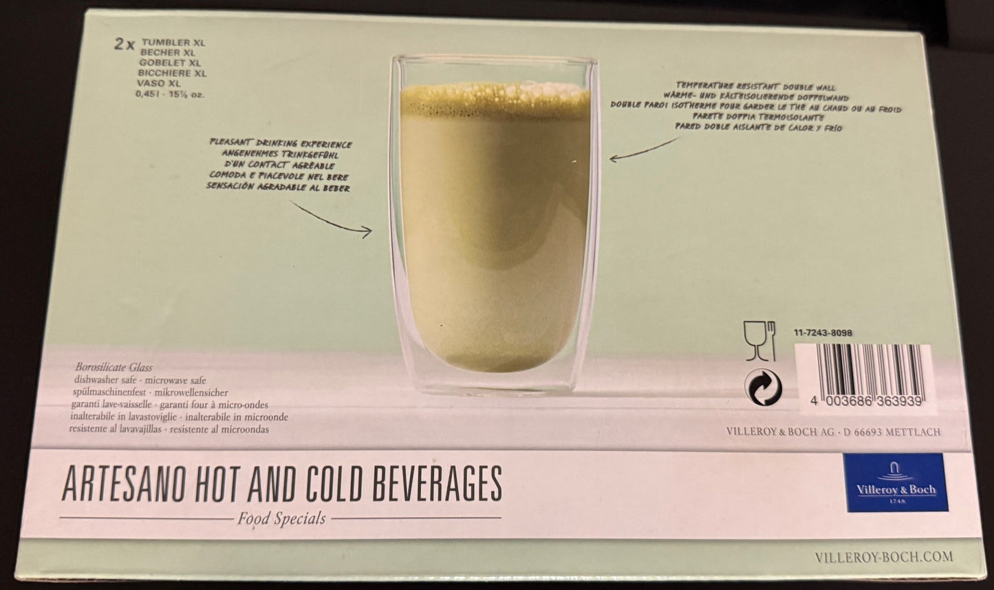 secondhand, Villeroy & Boch, ATRESANO HOT AND COLD BEVERAGES