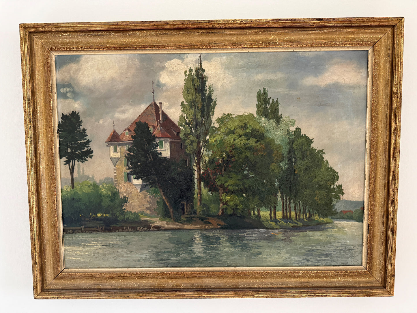 La tour Hardturm à Zurich vers 1890