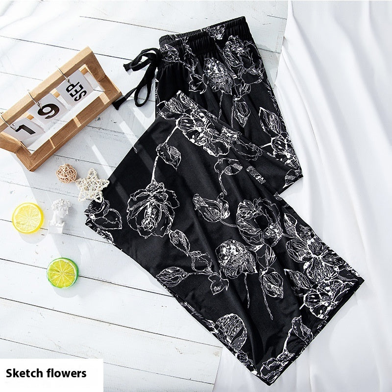 Modische Lässig Locker sitzende Damenhose mit weitem Bein "in Größe XS"