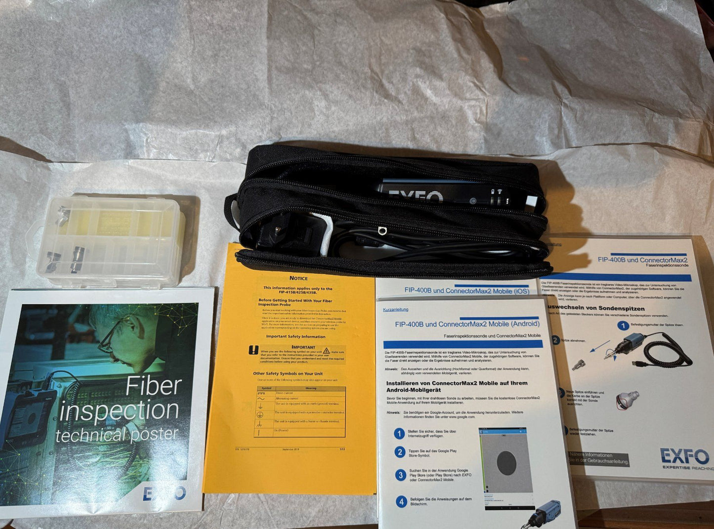 EXFO FIP-435B Fiber Inspection Probe