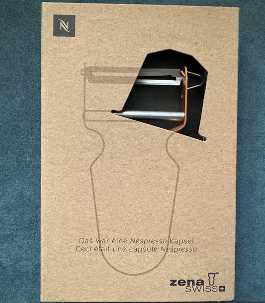 secondhand,Rarität Nespresso Livanto Nr.2 Zena Rex Sparschäler 2017